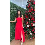 Vestido Natany vermelho