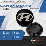 Kit 4 Calotinhas HB20 2020 a 2024 – Encaixe Perfeito nas Rodas Originais Hyundai