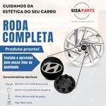 Kit 4 Calotinhas HB20 2020 a 2024 – Encaixe Perfeito nas Rodas Originais Hyundai