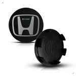Kit 4 Calotinhas Honda HR-V Preto – Encaixe Perfeito nas Rodas Originais