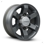Kit 4 Calotas Nissan Frontier X-Terra Prata – Encaixe Perfeito com Visual Original