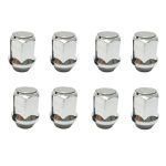 Kit 16 Porcas Cromadas Toyota Corolla – Rodas de Liga Leve com Acabamento Original