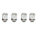 Kit 16 Porcas Cromadas Toyota Corolla – Rodas de Liga Leve com Acabamento Original