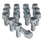 Kit 16 Parafusos Cromados VW Fusca/Brasília – Ideal para Rodas de Aço