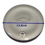 Kit 4 Calotas GM Corsa Esfirra Prata – Encaixe com Parafuso e Visual Original Garantido