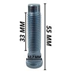 Kit 5 Prisioneiros + 5 Porcas Cromadas GM – Solução Completa para Fixação Segura nas Rodas