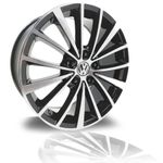 Kit 4 Calotinhas VW Jetta Amarok – Acabamento Premium com Emblema Cromado e Encaixe Perfeito