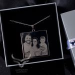Colar Fotogravação Alphaman Acessórios