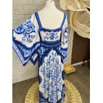 Vestido FARM Jardim de Porcelana