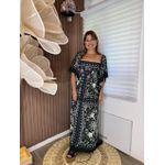Vestido FARM Lenço Onça Mística