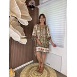 Vestido FARM Tapete de Cor