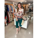 Blusa FARM Jardim Maravilhoso