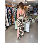 Vestido FARM Floral Arabesco