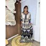 Vestido FARM Jardim Tropical 