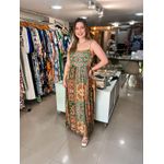 Vestido FARM Naipe Animal