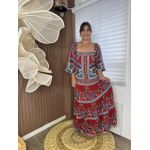 Vestido FARM Lenço Náutico