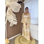 Vestido FARM Paisagem Tropical