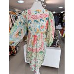 Vestido FARM Bordado Bandana