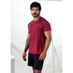 Camiseta Masculina UV50 - Vinho