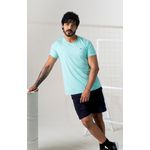 Camiseta Masculina UV50 - Aqua sky