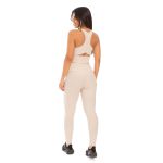 Conjunto Top Cropped e Calça Intense - Areia
