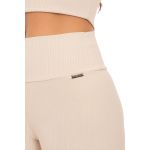Conjunto Top Cropped e Calça Intense - Areia