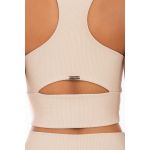 Top Cropped Intense - Areia
