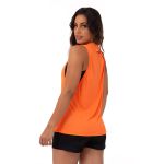 Regata your move - Crepe Laranja Neon