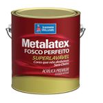 Sherwin Williams Metalatex Acrilico Fosco Branco 3,6 LT