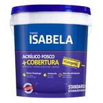Isabela Acrilico Fosco+Cobertura Branco 18L