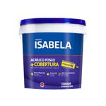 Tinta Acrílica Fosca Isabela +Cobertura Branco 3,6L