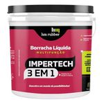 Borracha Líquida Hm Rubber Impertech 3 em 1 Branco (Base A) 3,6KG