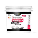 Borracha LÍquida Hm Rubber Impertech 3 em 1 Incolor 3,6KG