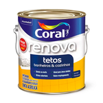 Tinta Acrílica Coral Renova Tetos Branco 3,6L