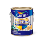 Coral Pintura Impermeabilizante Sol e Chuva Branco 3,6L