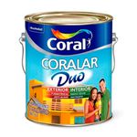 Tinta Acrílica Coral Coralar Duo Fosco Branco 3,6L