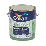 Tinta Epóxi Coral Renova Azulejos Brilhante Branco 3,6L