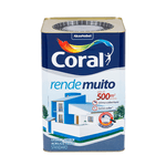 Tinta Acrílica Coral Rende Muito Branco 18L