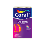 Tinta Acrílica Coral Decora Fosco Branco 18L
