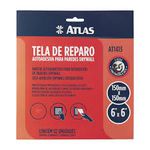Tela de reparo autoadesiva para drywall
