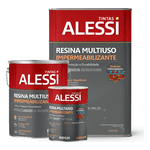 Alessi Resina Acrilica Premium Multiuso Base Solvente Incolor 18L