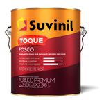 Tinta Acrílica Suvinil Toque Fosco Branco 3,6L