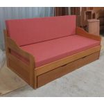 Sofa Cama Tricama Estrela - Madeira Maciça - Móveis de Gramado