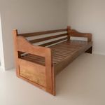 Sofá Cama Petropolis - Madeira Maciça - Móveis de Gramado