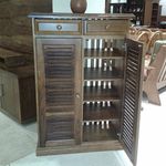 Sapateira Minuano 1,20 x 1,00 x 45 - Madeira Maciça - Móveis de Gramado