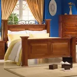 Cama de Casal Peseira Alta Hacienda - Domus Móvel