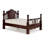 Cama de Casal Tradicional Peseira Alta - Domus Móveis