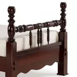 Cama de Casal Tradicional Peseira Alta - Domus Móveis