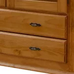 Cristaleira América 1,85 x 42 x 1,00 - Madeira Maciça - Móveis 3D