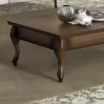 Mesa de Centro 1,10 x 38 x 60 Versalhes - Madeira Maciça - Clássico CCL Móveis